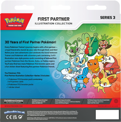 Pokemon First Partner Illustration Collection Series 3 (EN)