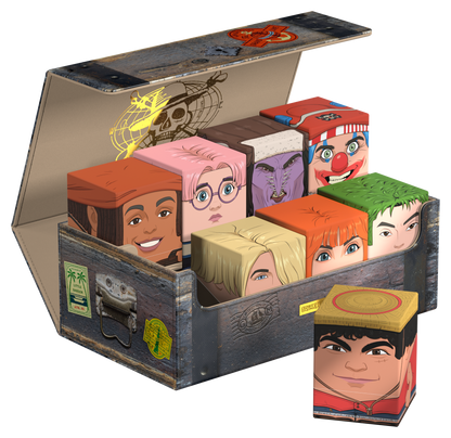 Squaroes Netflix One Piece Wv1 Collector's Case Wooden Chest