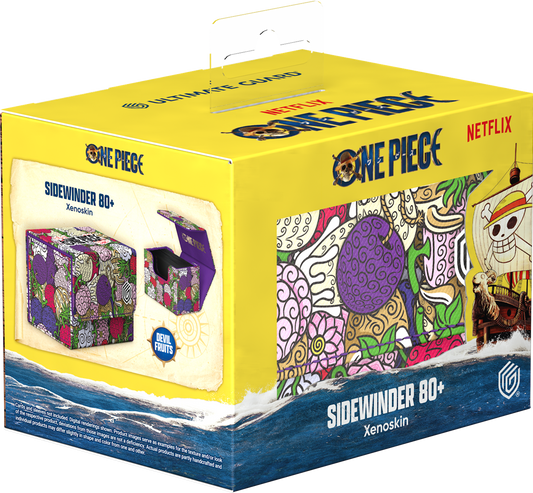 Ultimate Guard Deck Case Sidewinder 80+ Xenoskin One Piece - Devilfruit Pattern