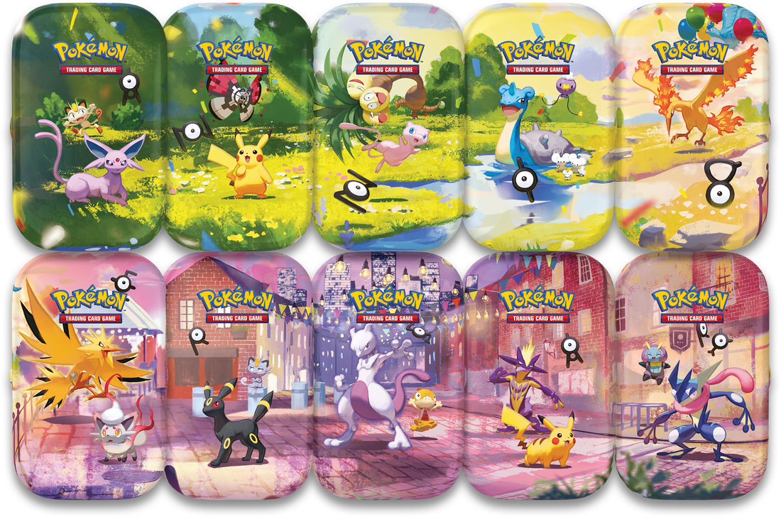 Pokemon 30th Celebration Mini Tin 10ct Display (EN)