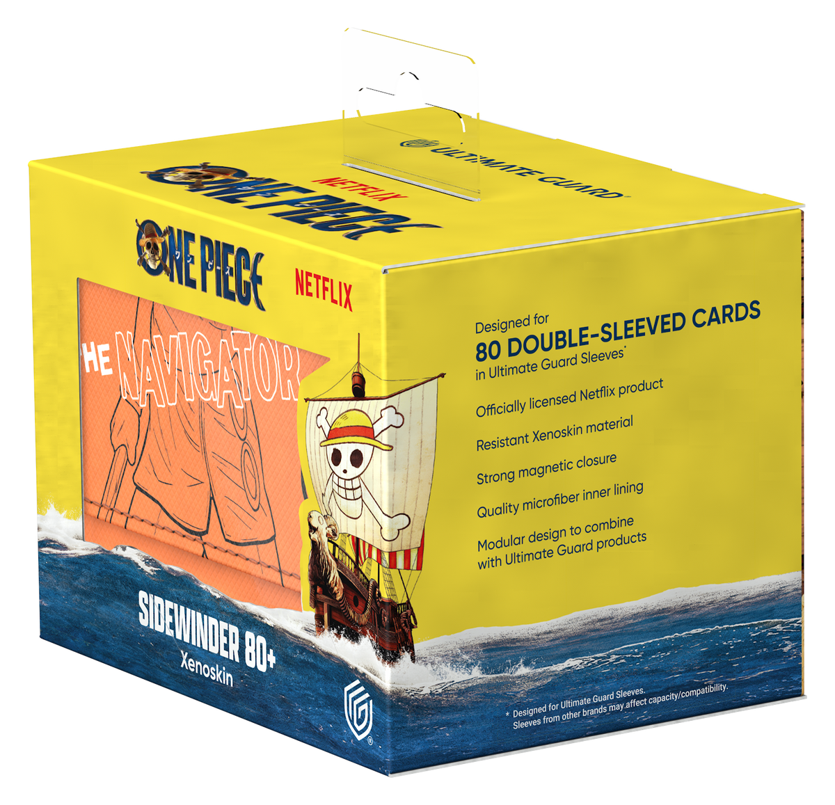 Ultimate Guard Deck Case Sidewinder 80+ Xenoskin One Piece - Nami