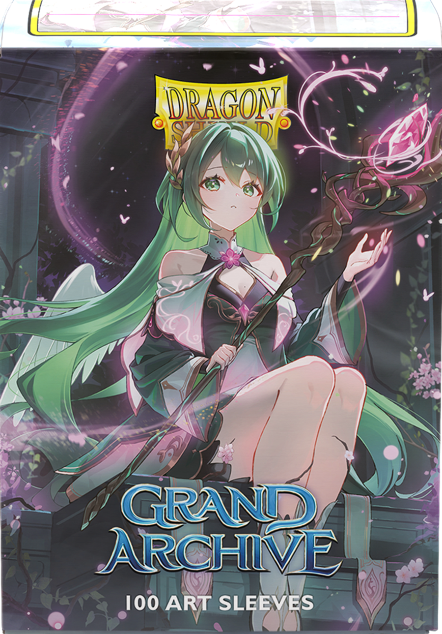 Dragon Shield Sleeves Grand Archive Ariel, Archangel Of Natura 100ct