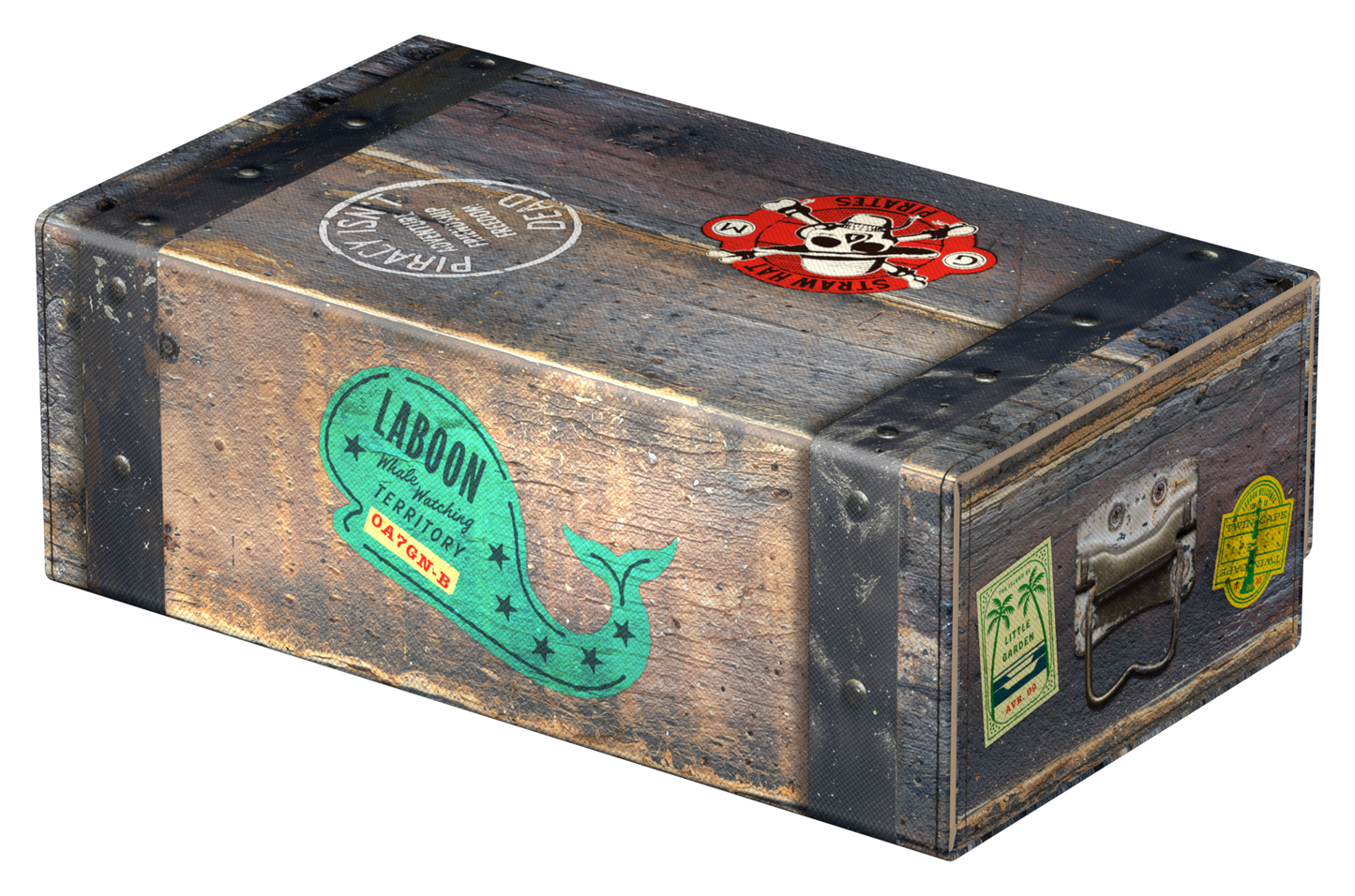 Squaroes Netflix One Piece Wv1 Collector's Case Wooden Chest