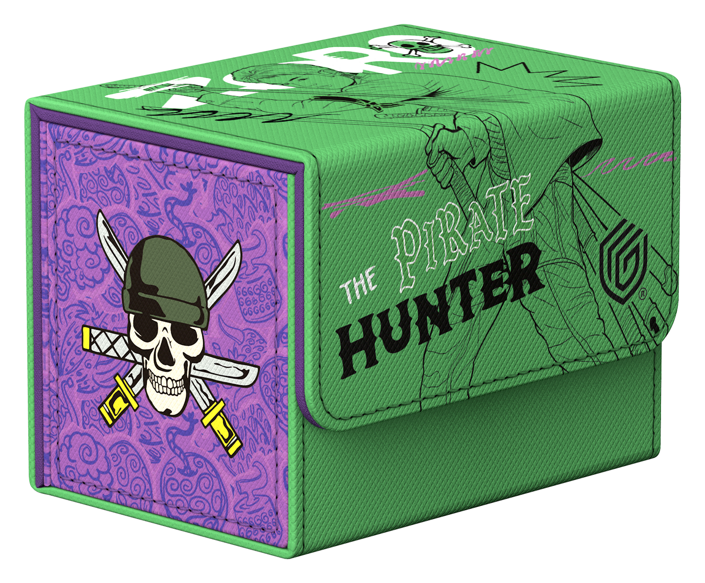 Ultimate Guard Deck Case Sidewinder 80+ Xenoskin One Piece - Zoro