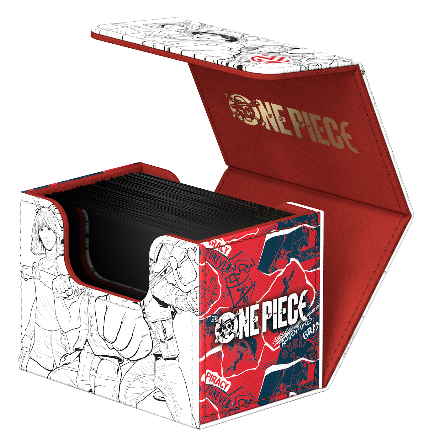 Ultimate Guard Deck Case Sidewinder 80+ Xenoskin One Piece - Sketch