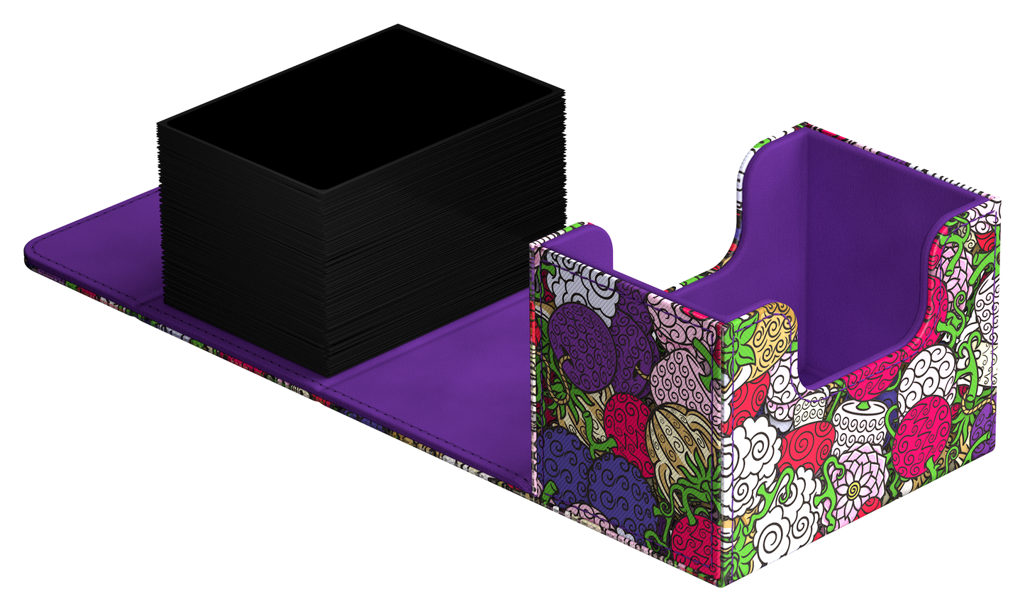 Ultimate Guard Deck Case Sidewinder 80+ Xenoskin One Piece - Devilfruit Pattern