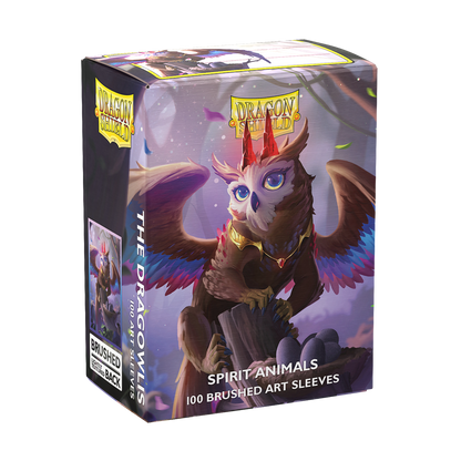 Dragon Shield Sleeves Brushed Art the Dragowlis 100ct