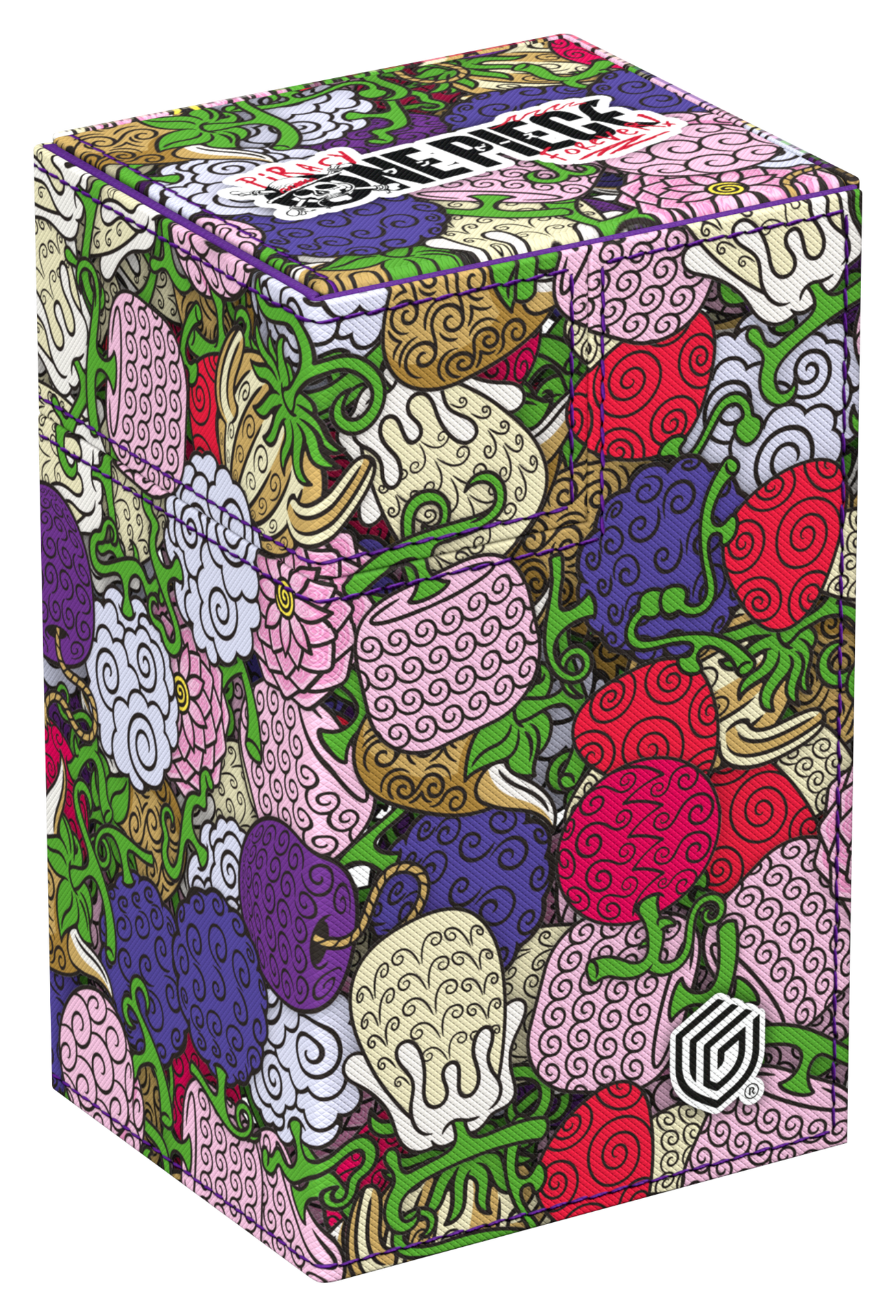 Ultimate Guard Flip N Tray Deck Case Xenoskin 80+ One Piece - Devil Fruits Pattern