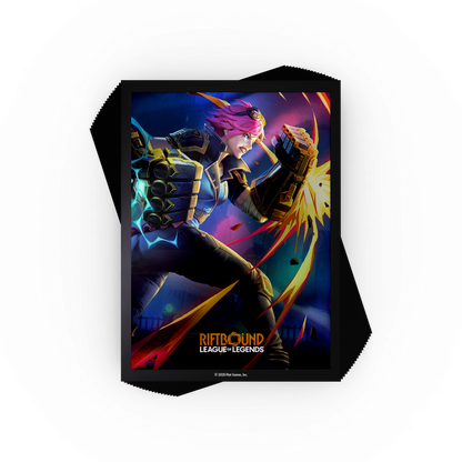Riftbound League Of Legends TCG Vendetta Art Sleeves #1 100ct