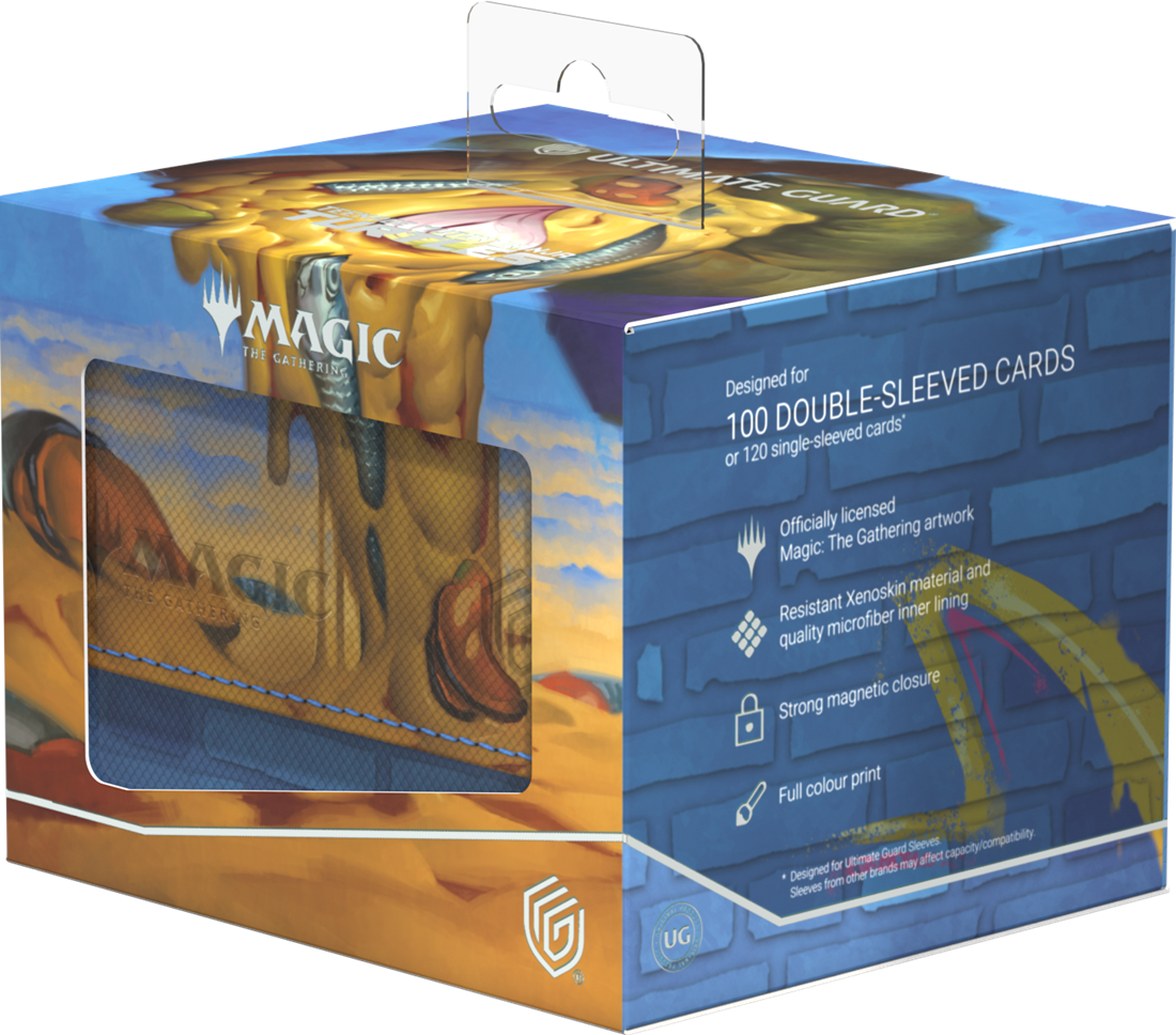 UG Deck Case Sidewinder 100+ Xenoskin MTG TMNT - Island