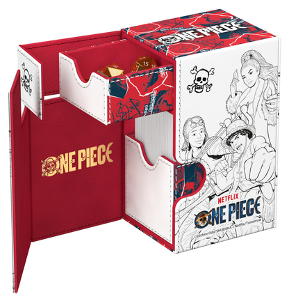 Ultimate Guard Flip N Tray Deck Case Xenoskin 80+ One Piece - Sketch