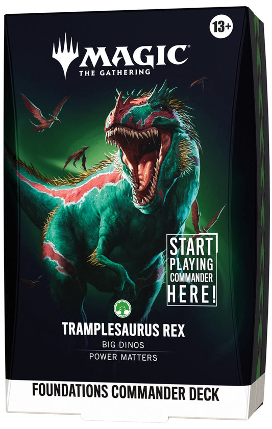 MTG Foundations Commander Deck - Tramplesaurus Rex (EN)