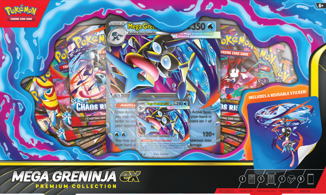 Pokemon TCG Mega Greninja EX Premium Collection (EN) (PRE ORDER)