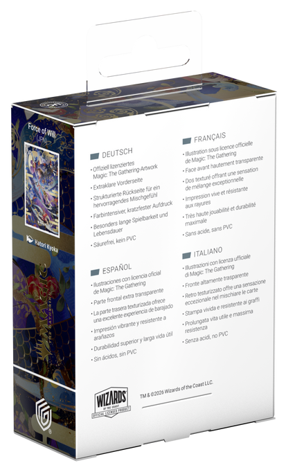 Ultimate Guard Art Sleeves MTG Secrets Of Strixhaven - Blue Mythic 1