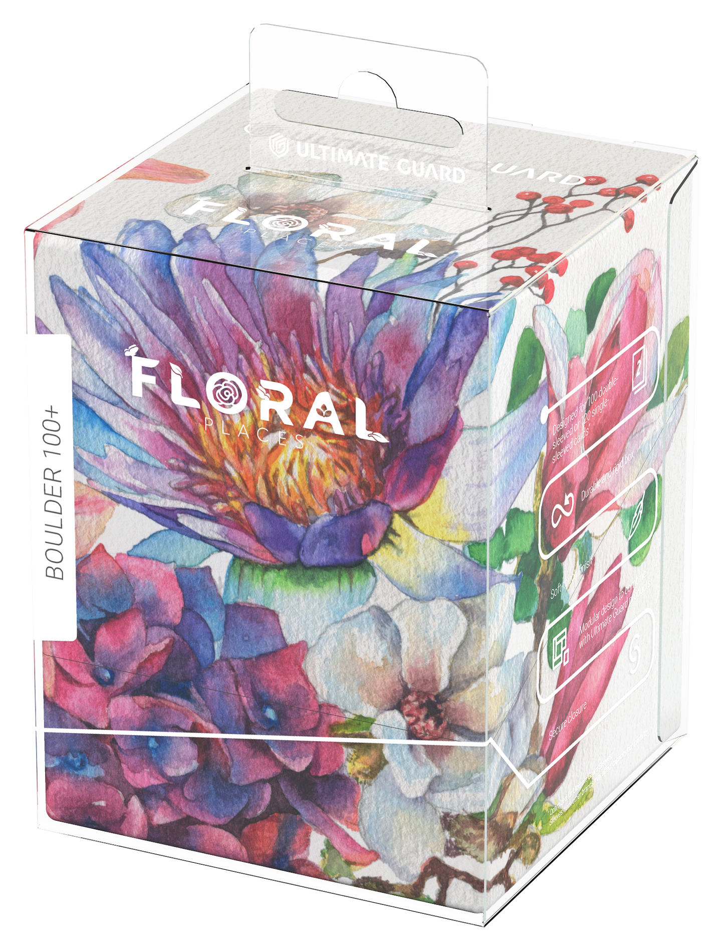 UG Deck Case Boulder 100+ Floral Places - Lotus Bloom