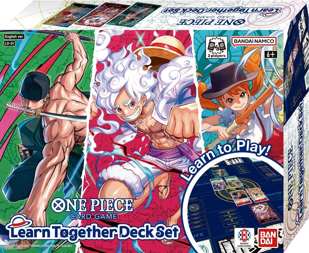 One Piece CG LD-01 Learn Together Let's Play Deck Set