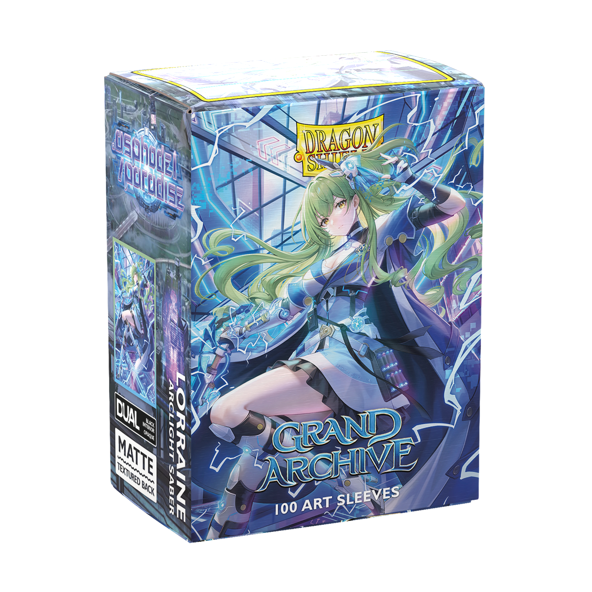 Dragon Shield Sleeves Grand Archive Lorraine, Arclight Saber 100ct