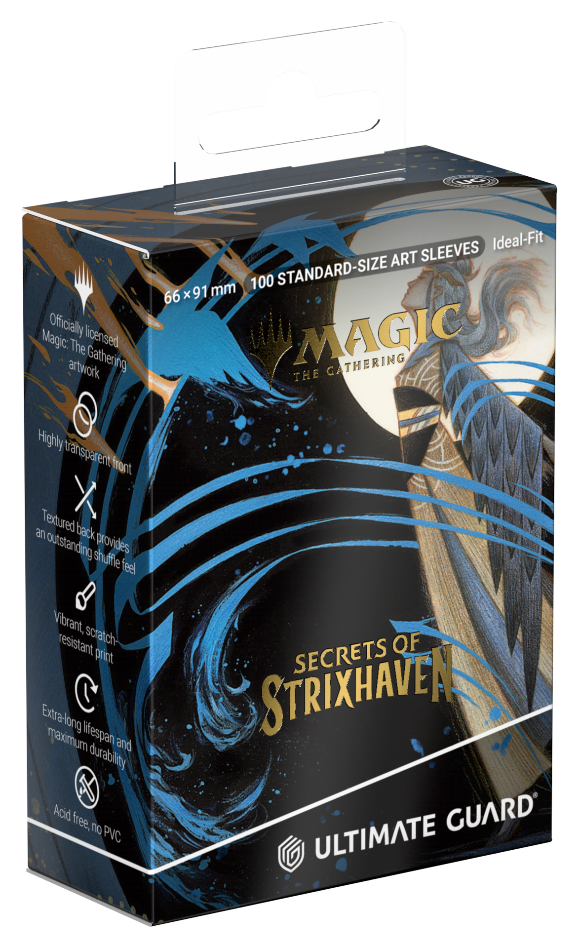Ultimate Guard Art Sleeves MTG Secrets Of Strixhaven - Blue Mythic 3 (alt Art)