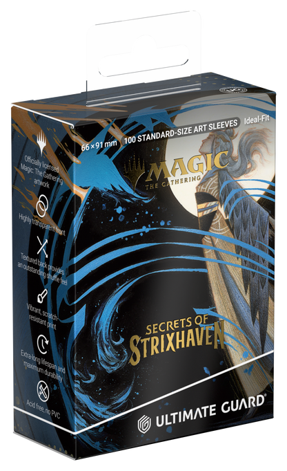 Ultimate Guard Art Sleeves MTG Secrets Of Strixhaven - Blue Mythic 3 (alt Art)
