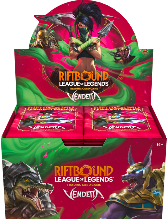 Riftbound TCG Vendetta Booster Display Box (EN) (PRE ORDER)