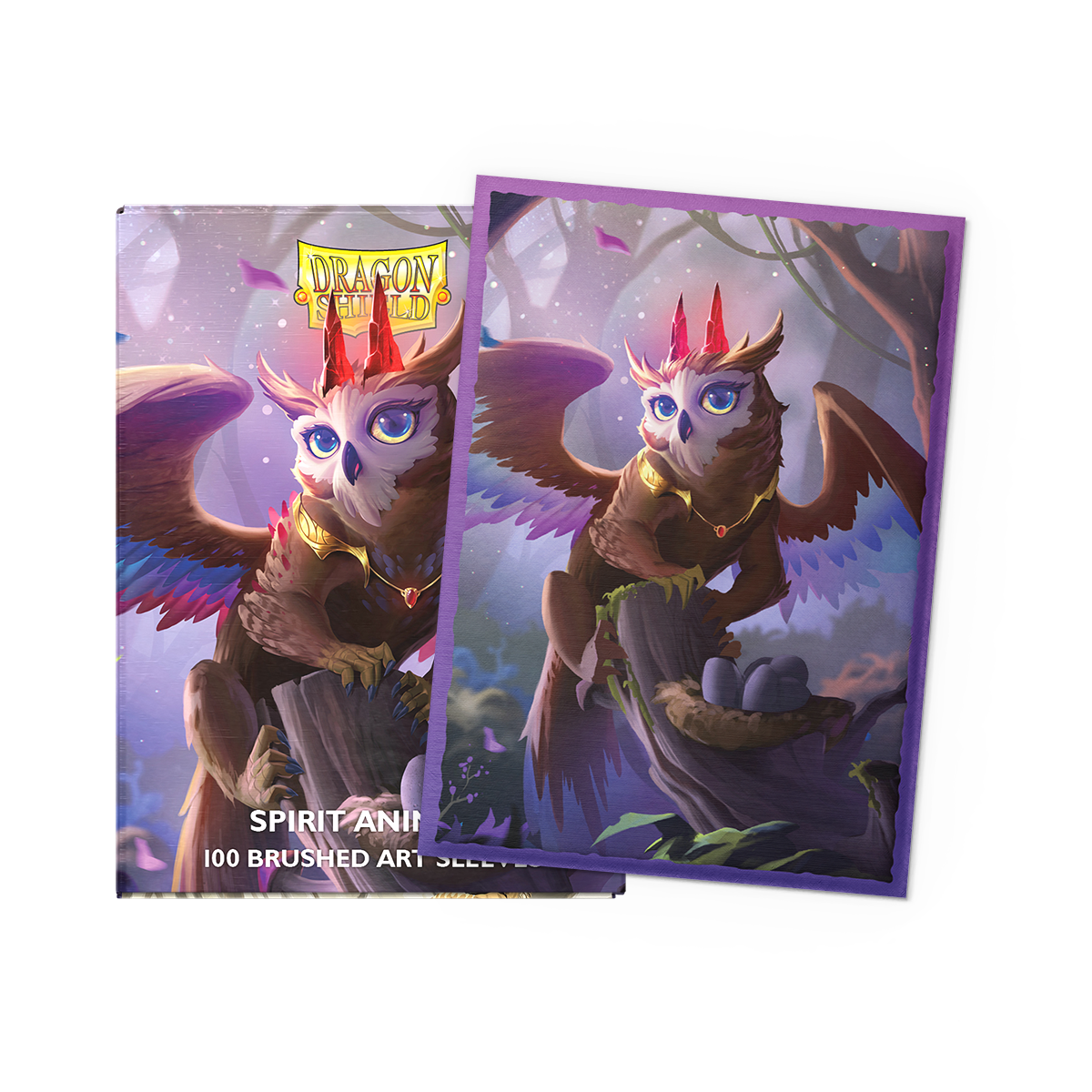 Dragon Shield Sleeves Brushed Art the Dragowlis 100ct