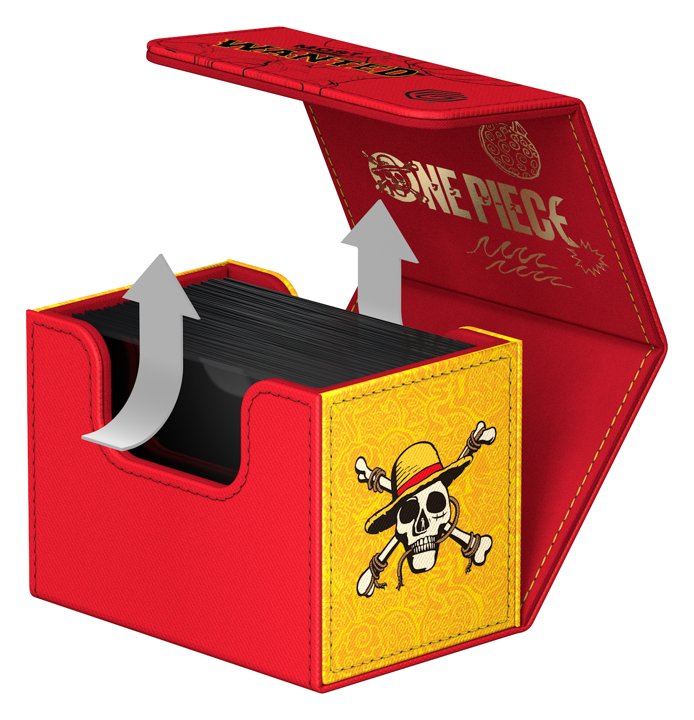 Ultimate Guard Deck Case Sidewinder 80+ Xenoskin One Piece - Luffy