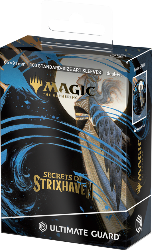 Ultimate Guard Art Sleeves MTG Secrets Of Strixhaven - Blue Mythic 3 (alt Art)
