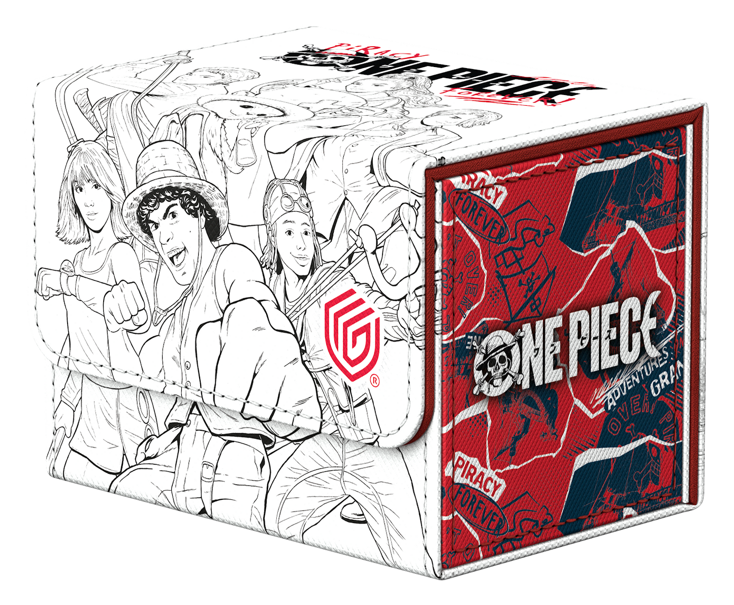 Ultimate Guard Deck Case Sidewinder 80+ Xenoskin One Piece - Sketch