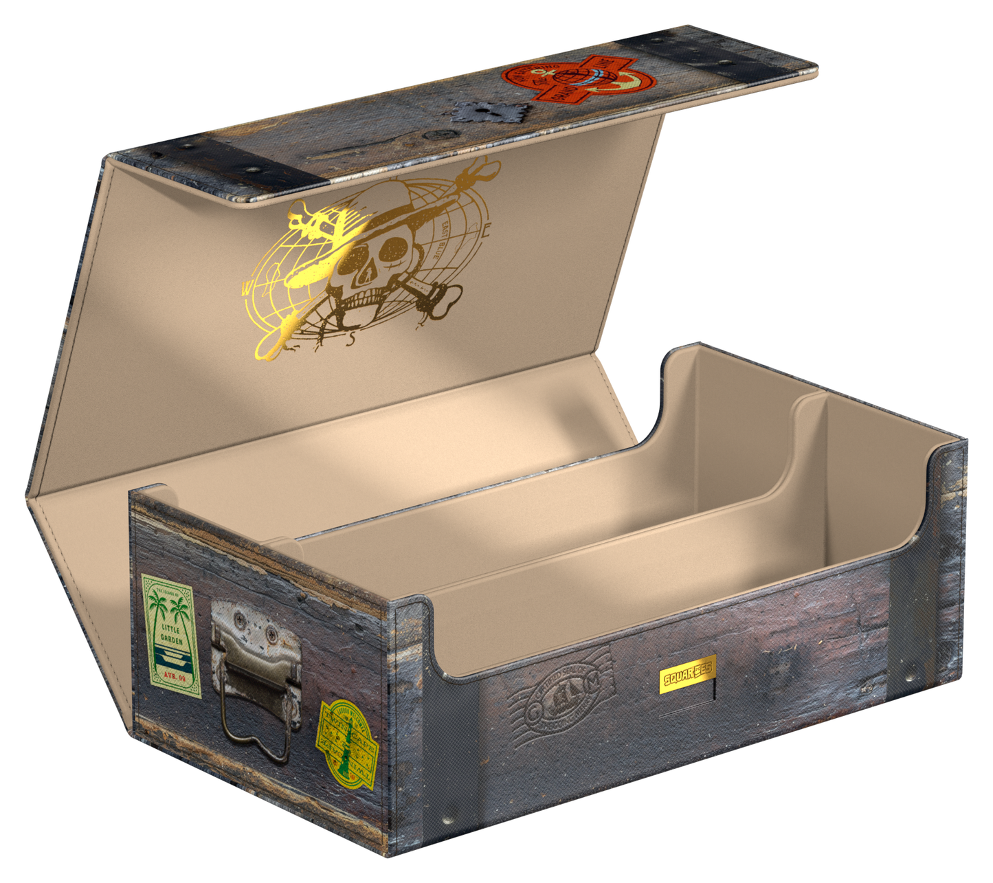 Squaroes Netflix One Piece Wv1 Collector's Case Wooden Chest