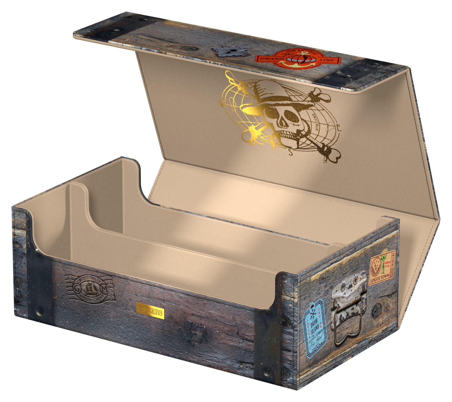 Squaroes Netflix One Piece Wv1 Collector's Case Wooden Chest