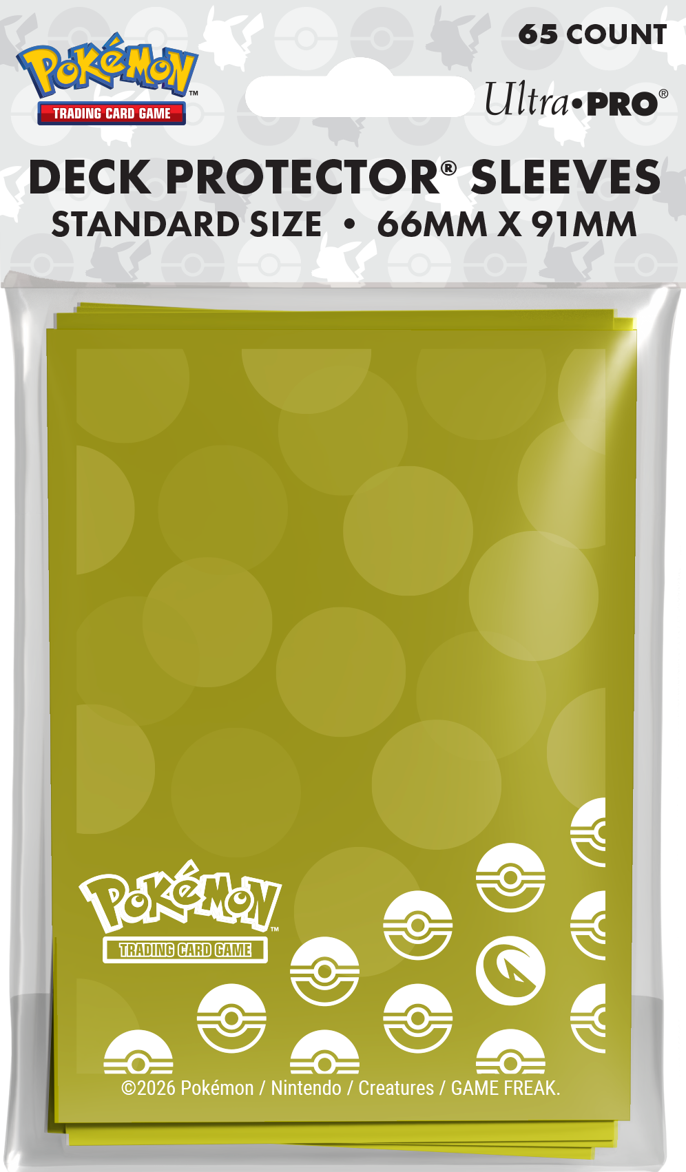 UP D-PRO Pokémon Energy Dragon Type 65ct