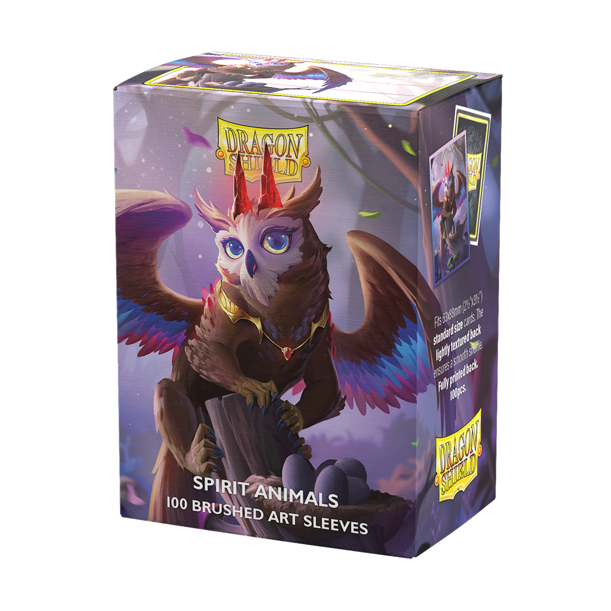 Dragon Shield Sleeves Brushed Art the Dragowlis 100ct