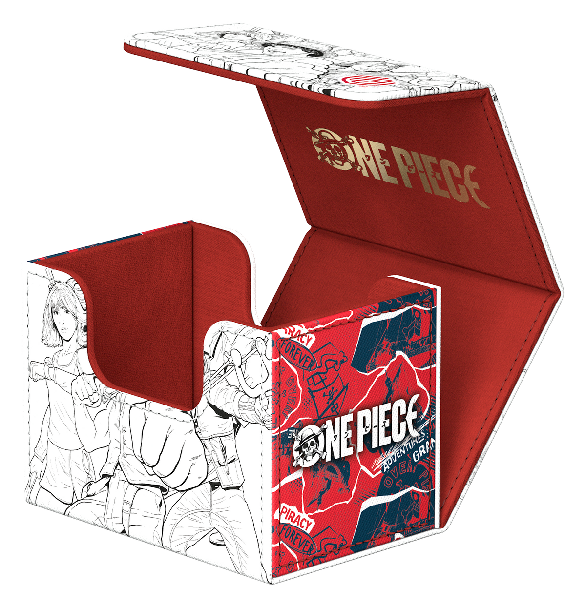 Ultimate Guard Deck Case Sidewinder 80+ Xenoskin One Piece - Sketch