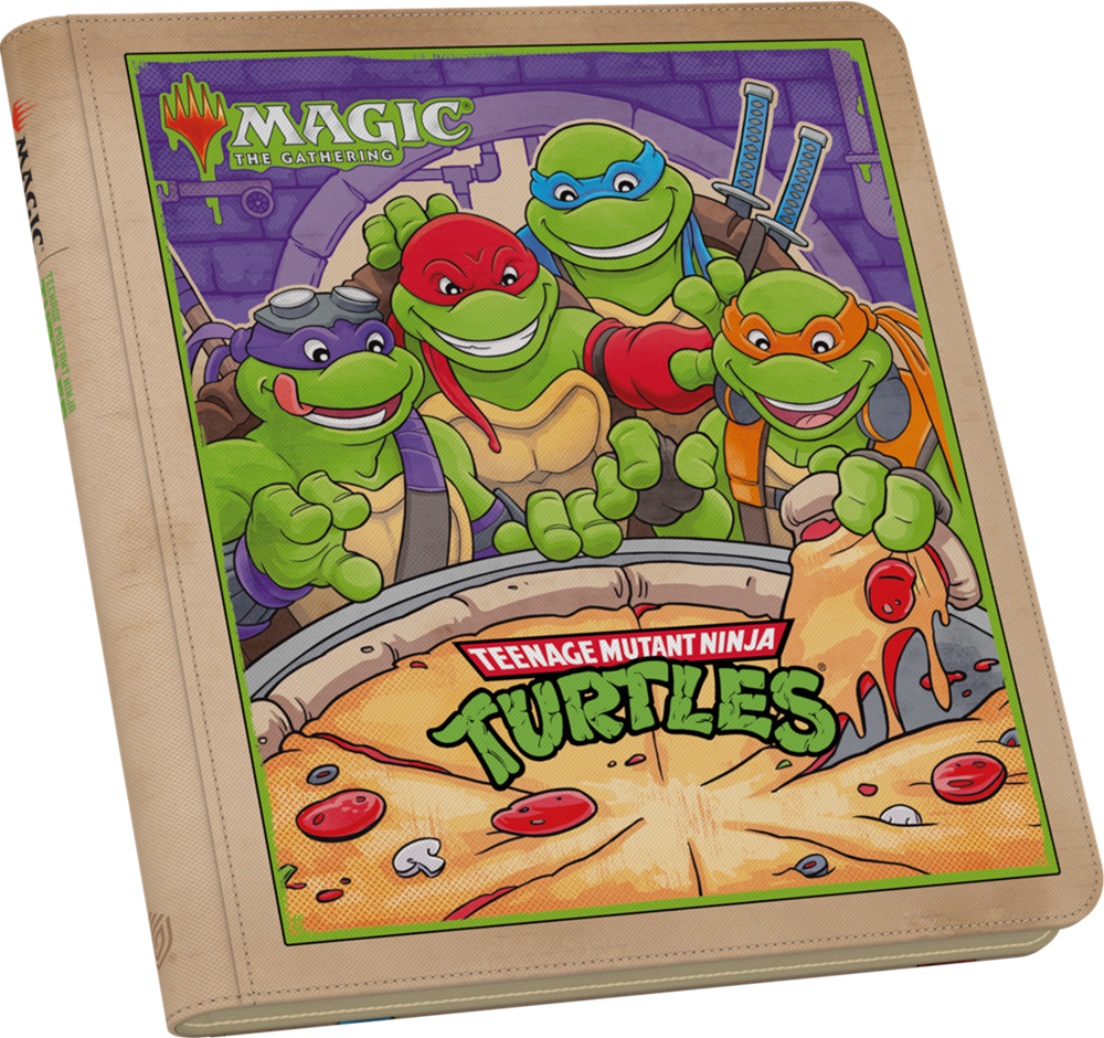 UG Zipfolio 480 Xenoskin MTG Teenage Mutant Ninja Turtles - Pizza Box