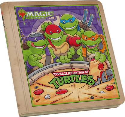 UG Zipfolio 480 Xenoskin MTG Teenage Mutant Ninja Turtles - Pizza Box