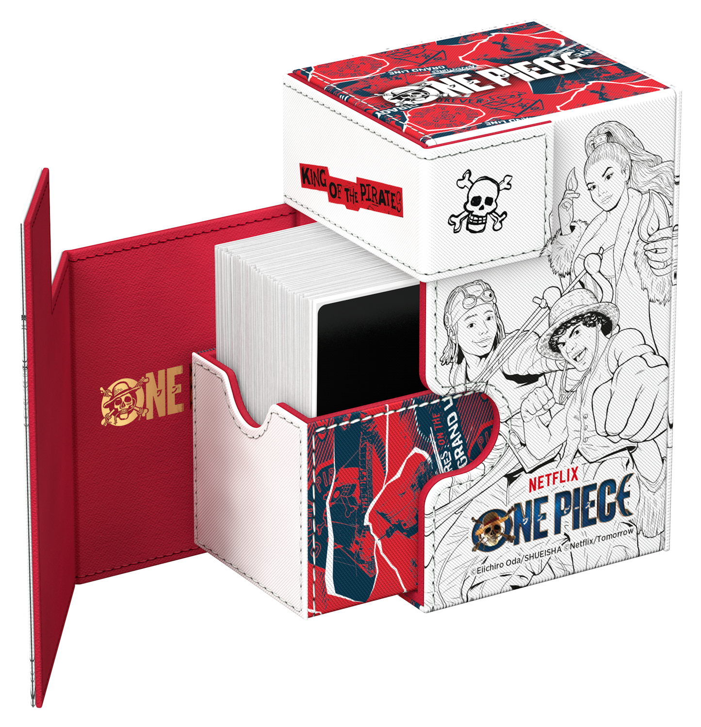 Ultimate Guard Flip N Tray Deck Case Xenoskin 80+ One Piece - Sketch