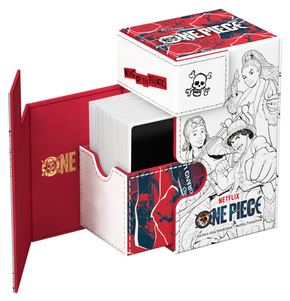 Ultimate Guard Flip N Tray Deck Case Xenoskin 80+ One Piece - Sketch