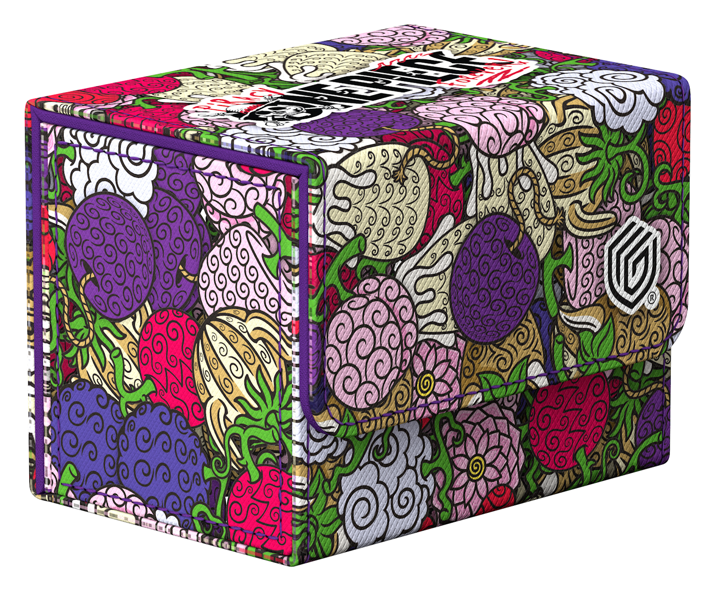 Ultimate Guard Deck Case Sidewinder 80+ Xenoskin One Piece - Devilfruit Pattern