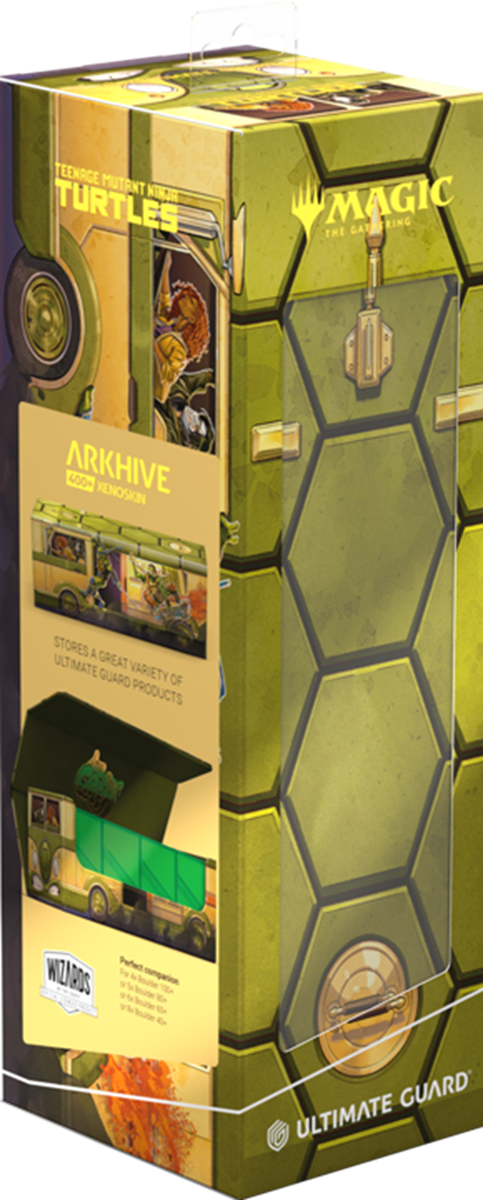UG Deck Case Arkhive 400+ Xenoskin MTG TMNT - Turtles Van