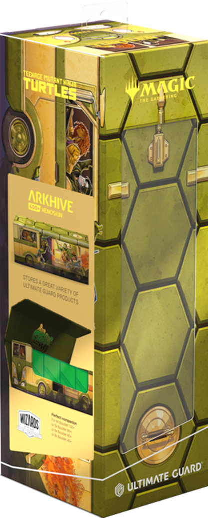UG Deck Case Arkhive 400+ Xenoskin MTG TMNT - Turtles Van