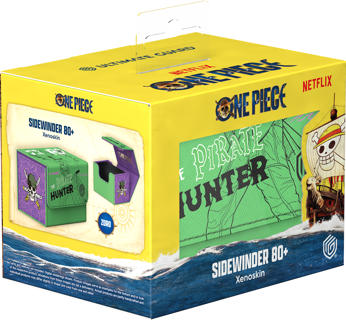 Ultimate Guard Deck Case Sidewinder 80+ Xenoskin One Piece - Zoro