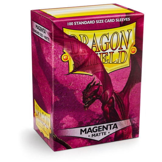Dragon Shield Sleeves Matte Magenta(100)