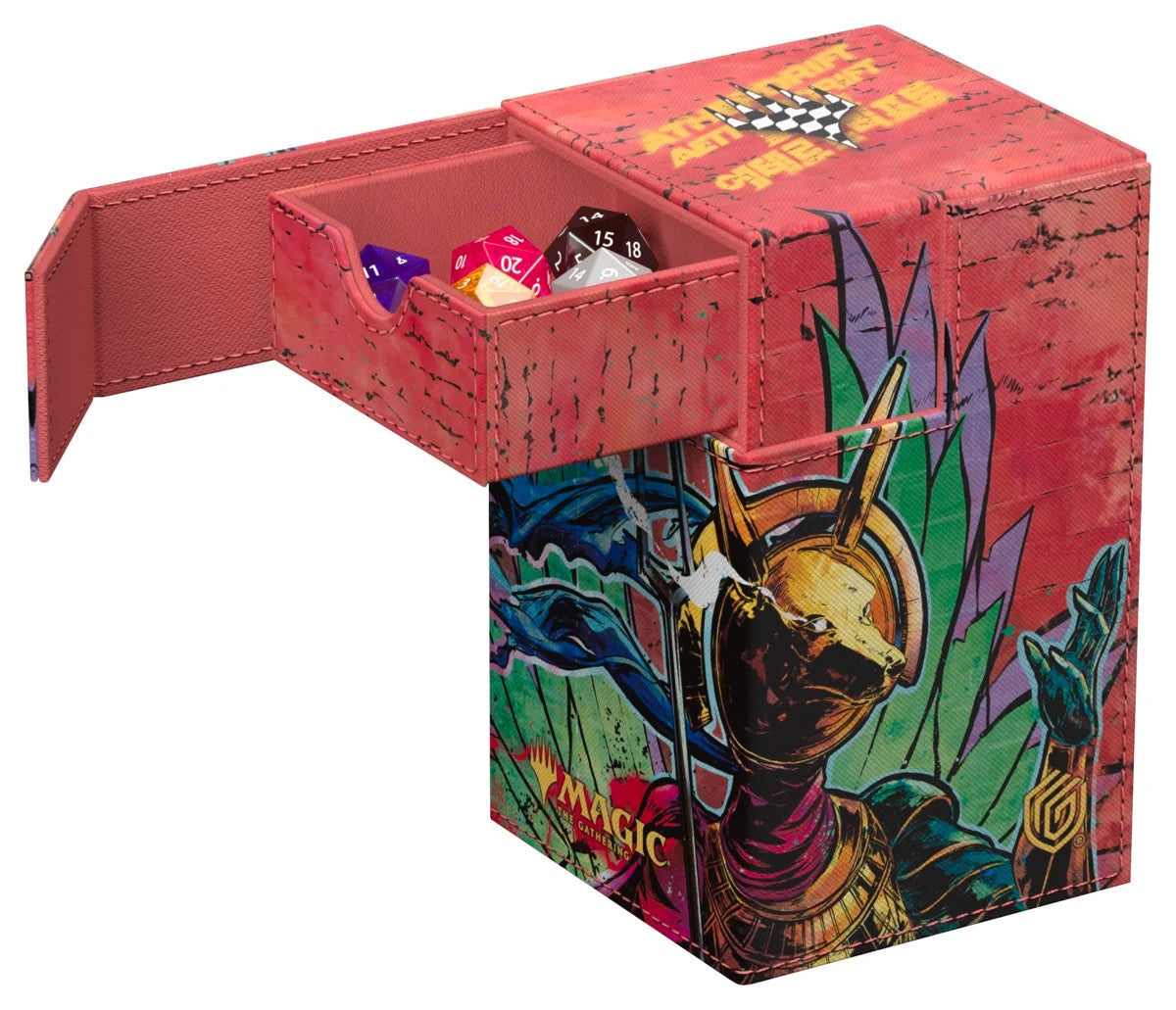 Ultimate Guard Flip N Tray Deck Case 100+ MTG Aetherdrift V1
