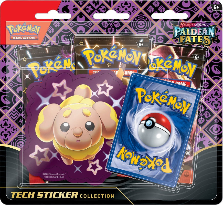 Pokémon TCG - Scarlet and Violet - Paldean Fates - 3 Pack Bundle