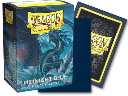 Dragon Shield Sleeves Matte Midnight Blue (100)