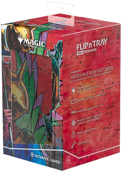Ultimate Guard Flip N Tray Deck Case 100+ MTG Aetherdrift V1