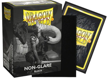 Dragon Shield Sleeves Matte Black V2 Non-glare