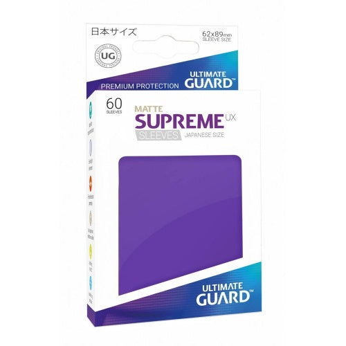 Ultimate Guard Sleeves Supreme Ux Small Matte Purple 60Ct