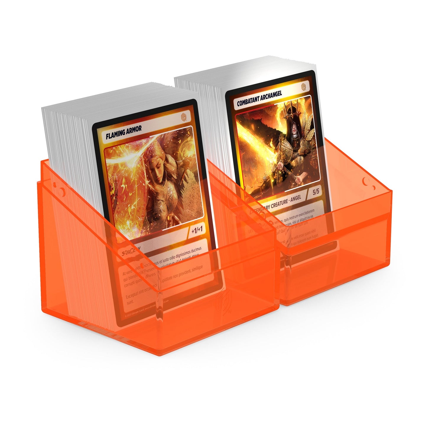 Ultimate Guard Deck Case Boulder 100+ Clear Poppy Topaz