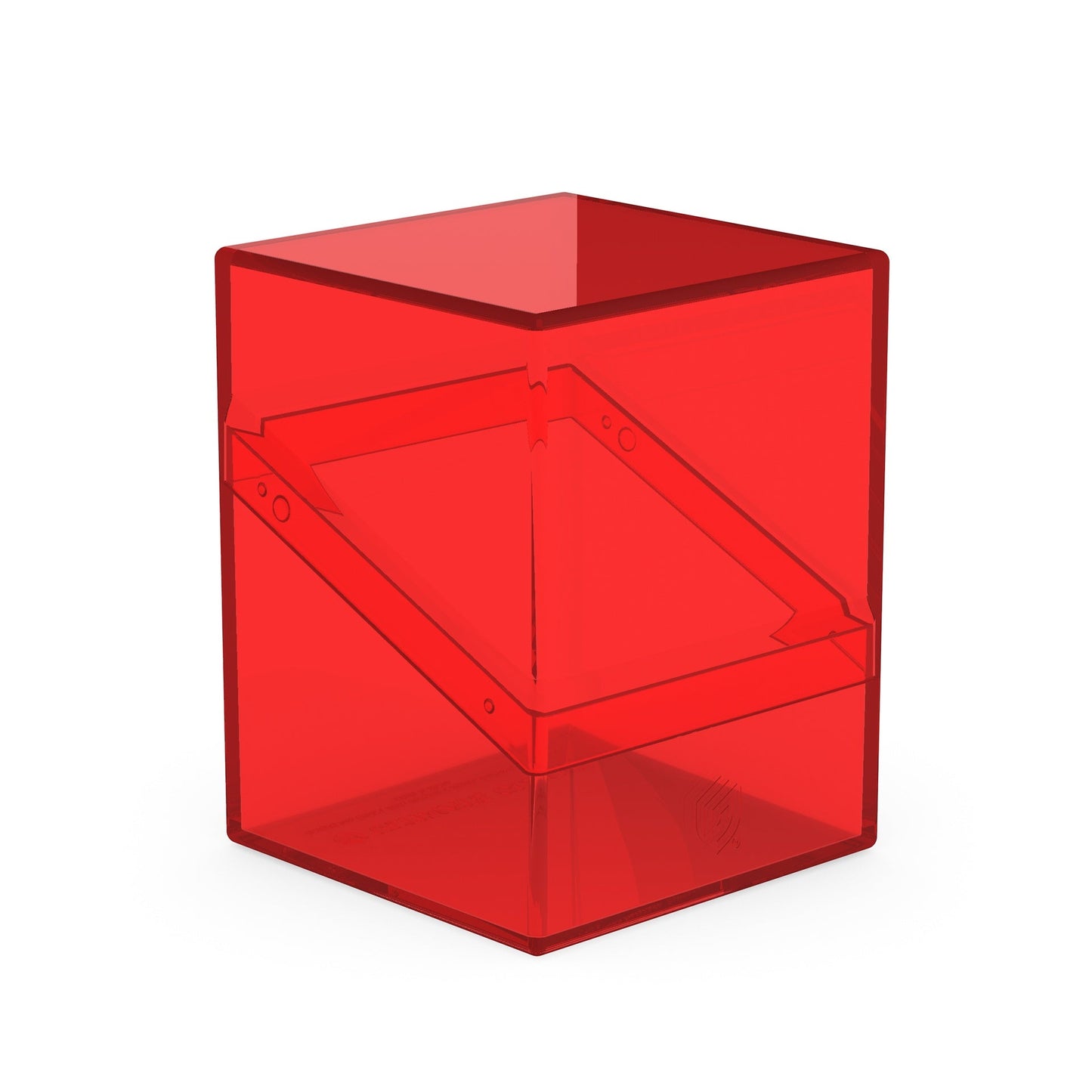 Ultimate Guard Deck Case Boulder 100+ Clear Ruby
